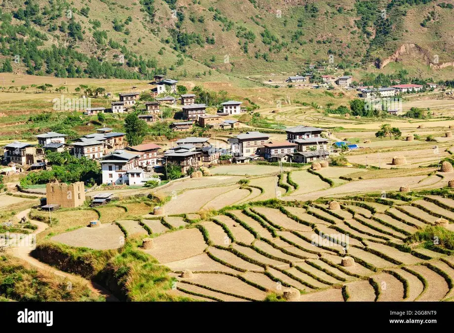 Bhutan landscape hi-res stock photography and images - Alamy