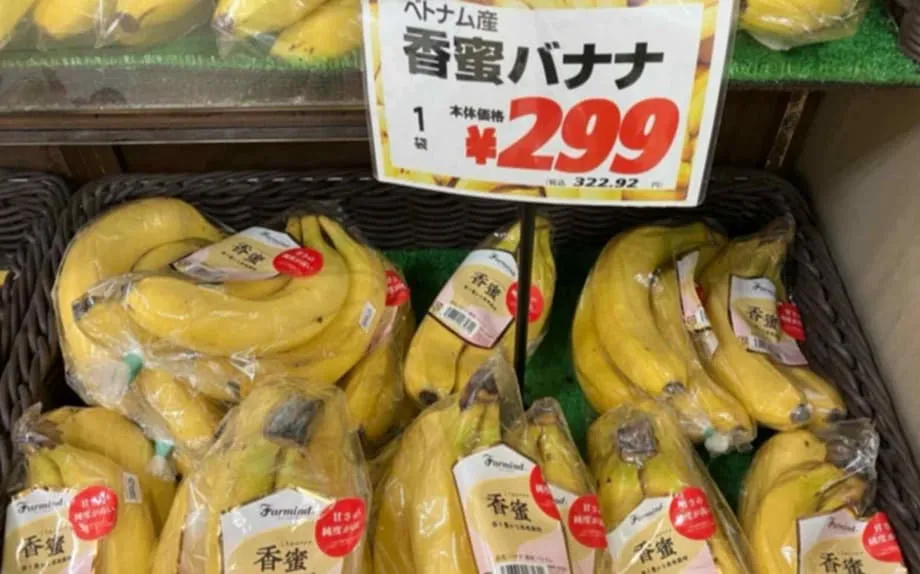 越南香蕉在日本市场崭露头角：亚洲香蕉贸易格局生变