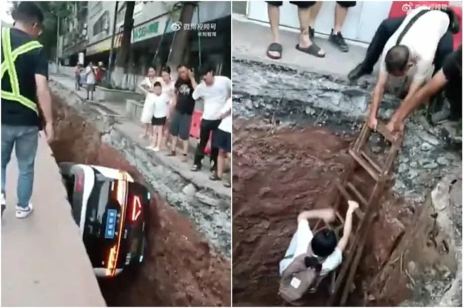 百度无人驾驶出租车坠入中国施工坑：事故揭示自动驾驶汽车的未来