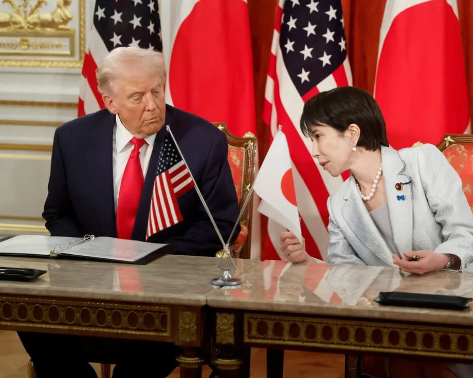 特朗普敦促日本首相高市早苗缓和涉台对华争端