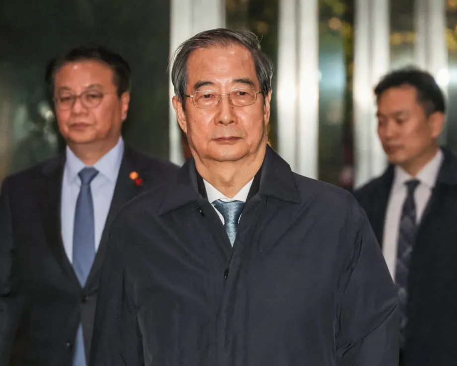 韩国前总理韩德洙因戒严叛乱案被判处23年监禁,创下历史先例