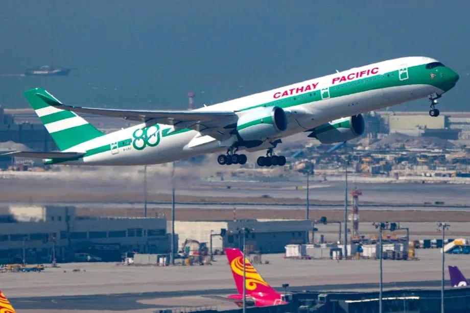 国泰航空2025年利润分享奖金将增加，复苏势头强劲