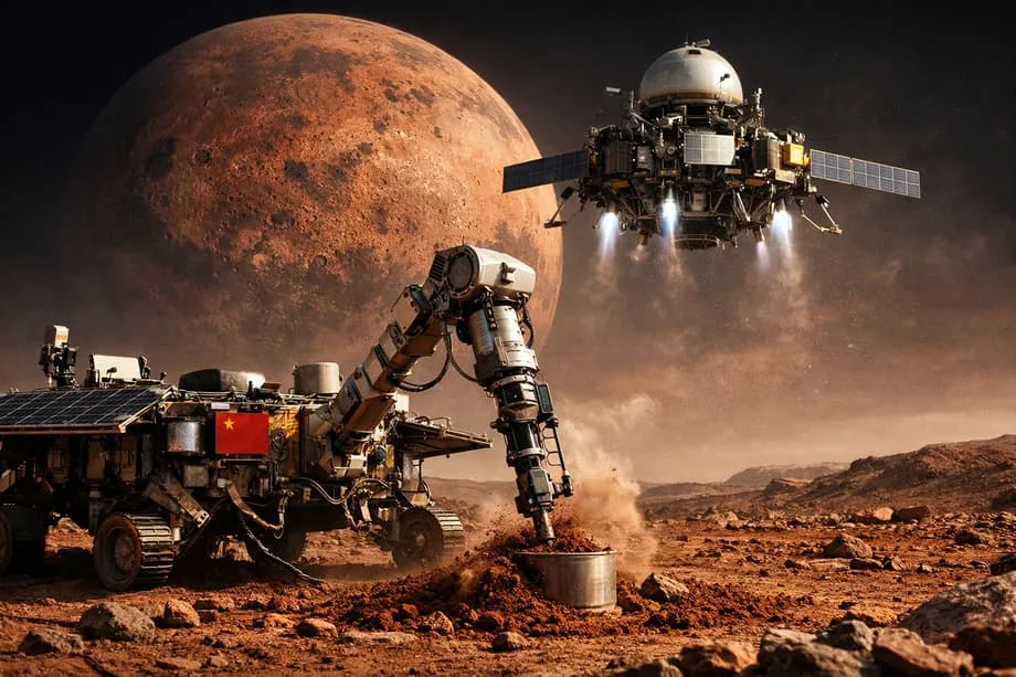 中国天问三号任务瞄准2031年带回火星土壤，有望实现全球首次