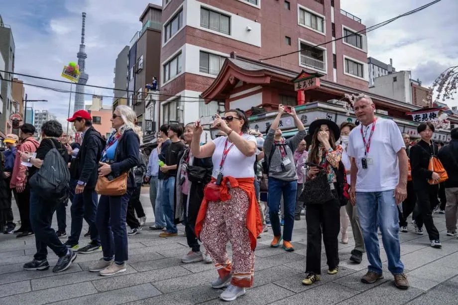 尽管与中国关系紧张、伊朗战事持续，日本3月旅游业创纪录