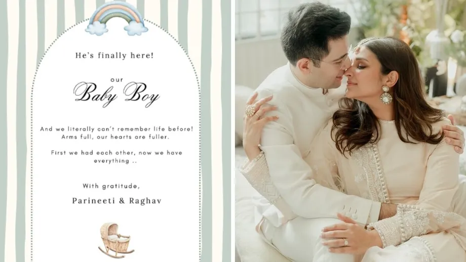 Parineeti Chopra and Raghav Chadha Reveal Son Neer's Name a Month After His Birth