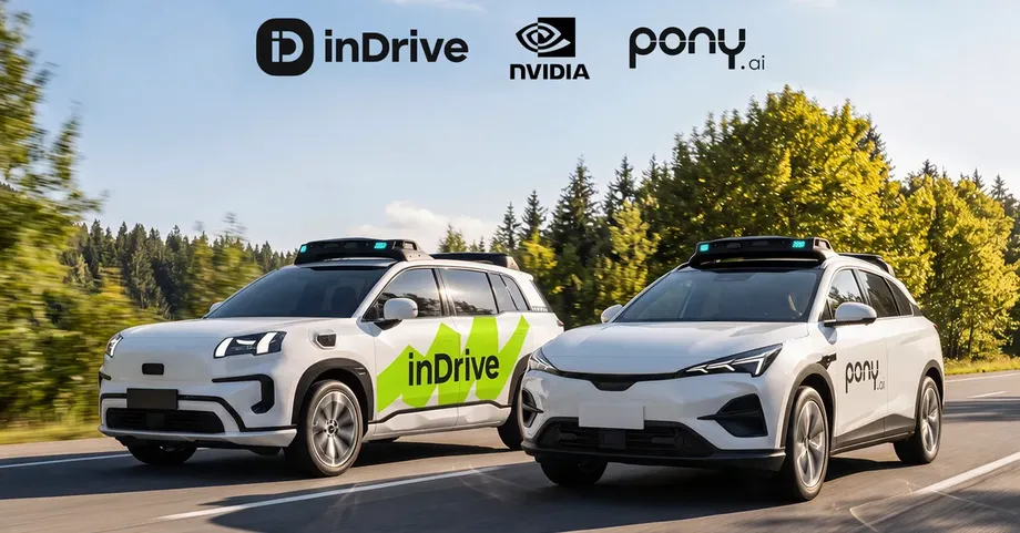inDrive, Pony.ai and NVIDIA Plan Astana Robotaxi Tests for First Half of 2027